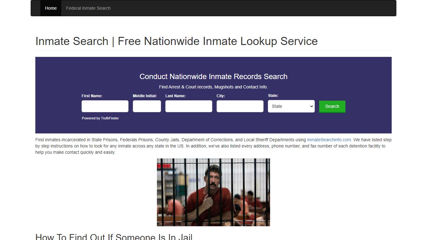 Federal Inmate Search | BOP Inmate Locator
